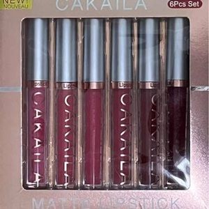 Cakaila - Matte Lip Gloss Makeup Kit, 6 pcs. - Waterproof and Long Lasting - New